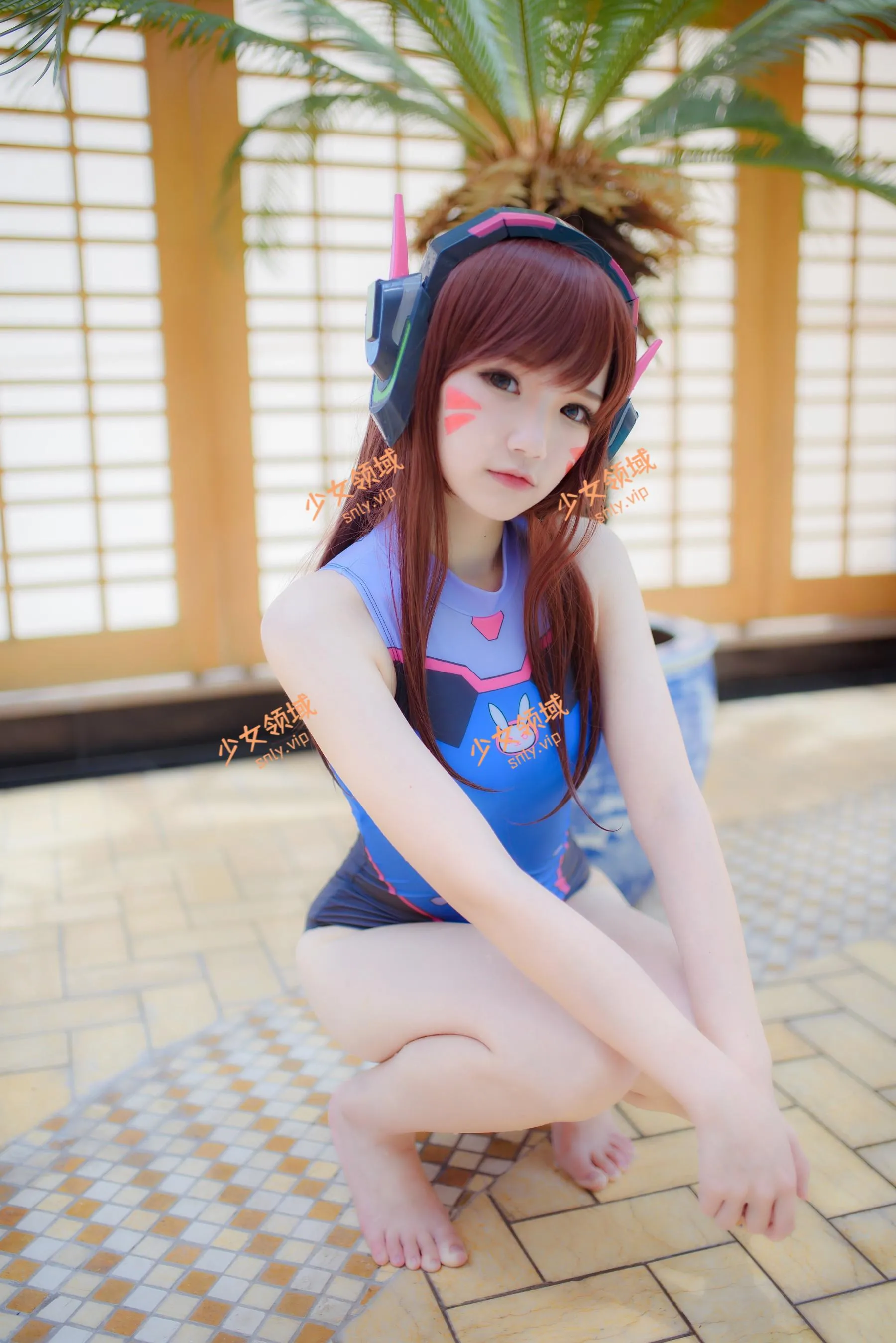 雪晴Astra – NO.02 Overwatch-D.Va水着写真 [31P]插图5